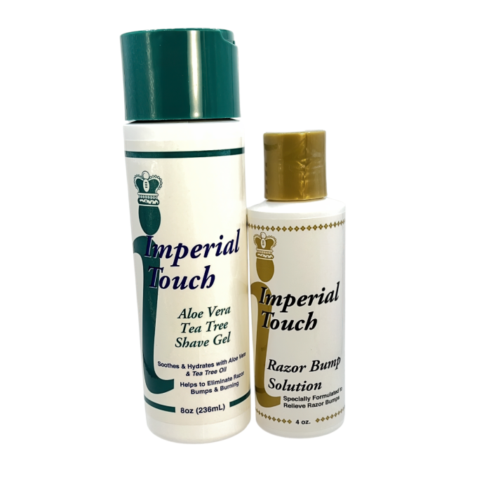 imperial touch razor bump solution & shave gel