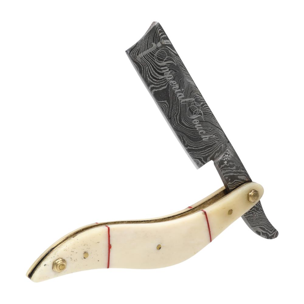 imperial touch handcrafted Tahiti Damascus Steel Razor