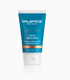 maleface facial treatment