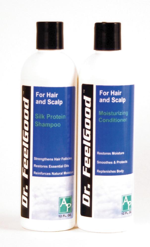 dr. feelgood silk protein shampoo and contiioner